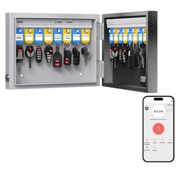 Secure Key Storage Box - Black - Picture 7 of 7